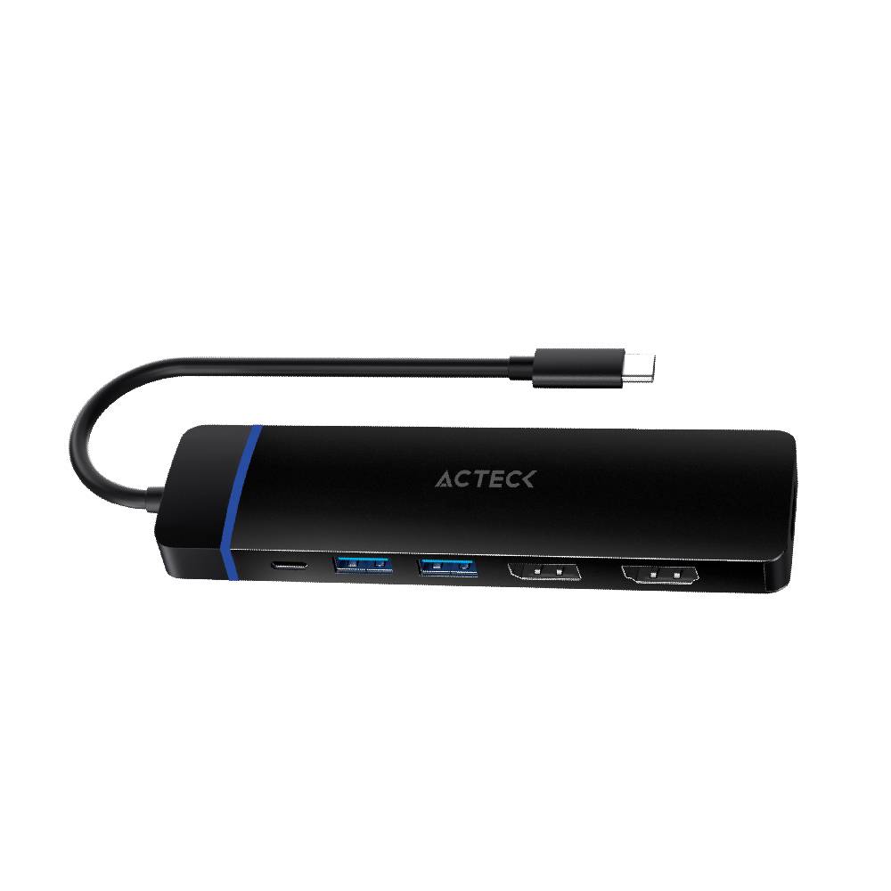 Hub USB 3.0 GATE 8V DH676 Acteck Elite Series HUB  8 en 1 - 