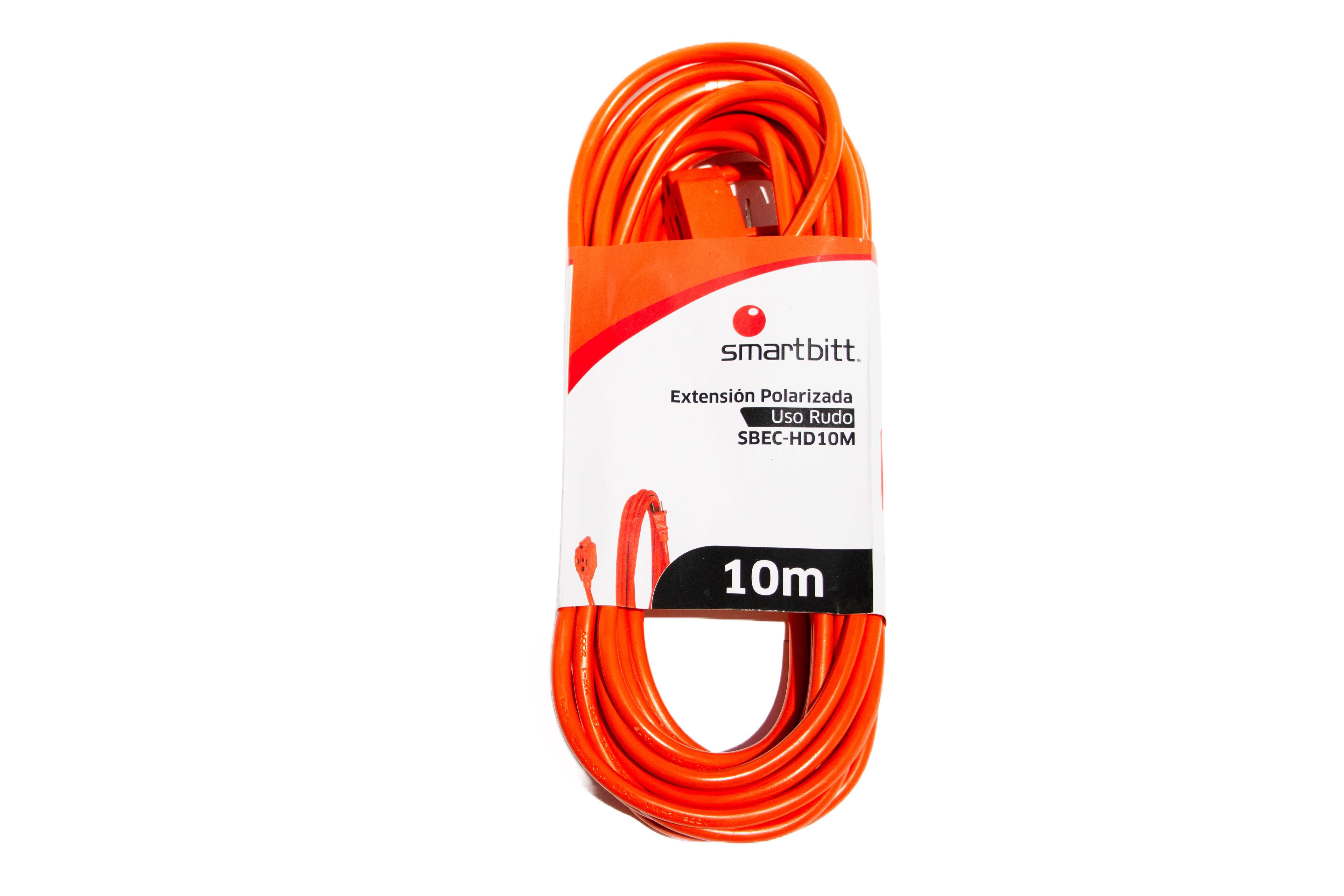 CT Online mx Extensión de Uso Rudo SMARTBITT SBEC HD10M Naranja 3 10 m