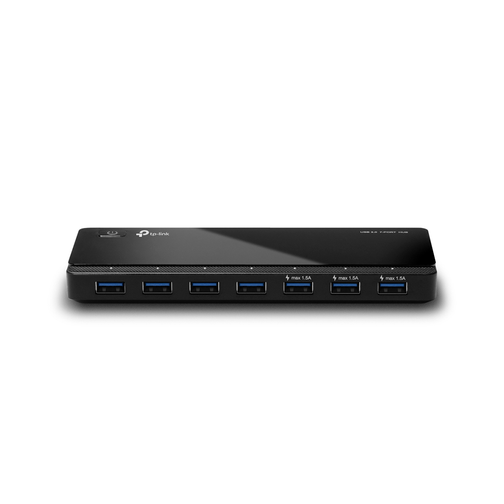 Hub USB TP-LINK - 7ptos, USB 3.0, Negro