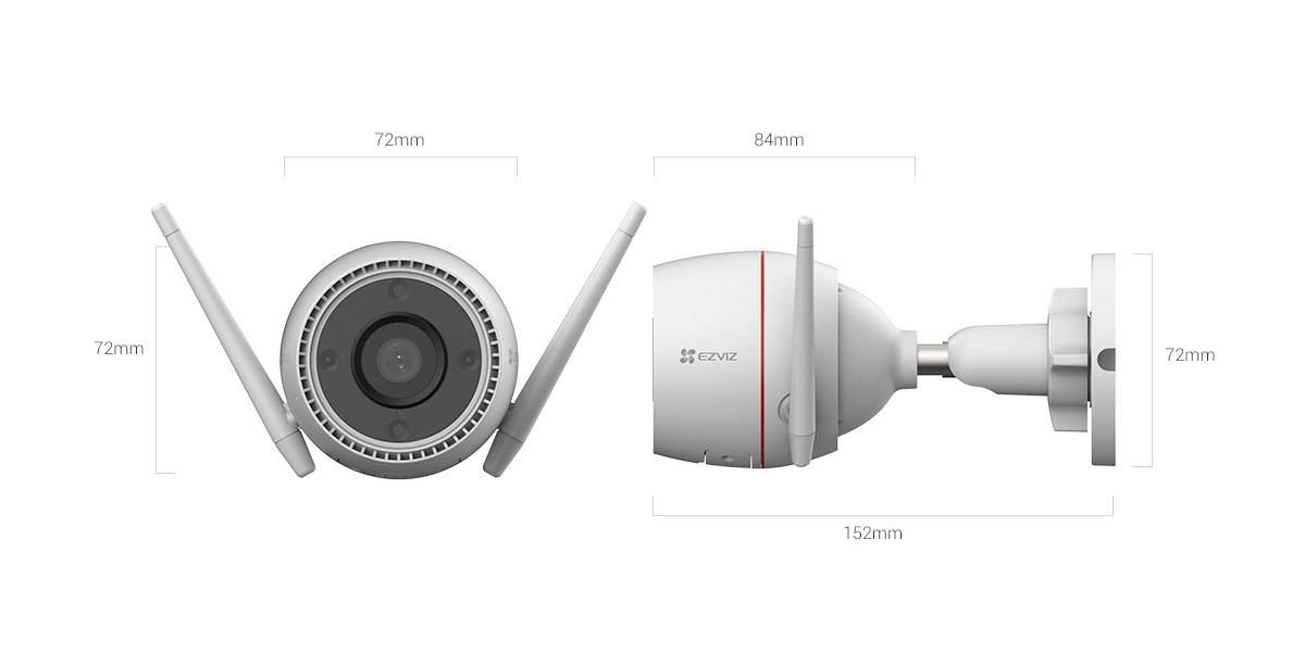 Cámara Wifi EZVIZ H3C 2K - 