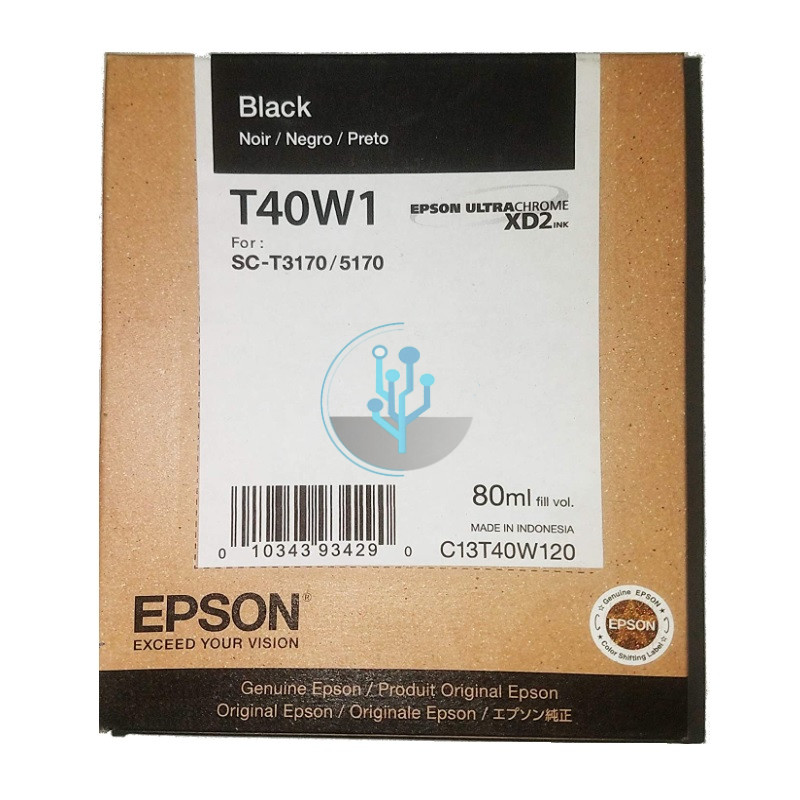 CT Online Mx Cartucho EPSON UltraChrome XD2 Negro T3170 T3170M