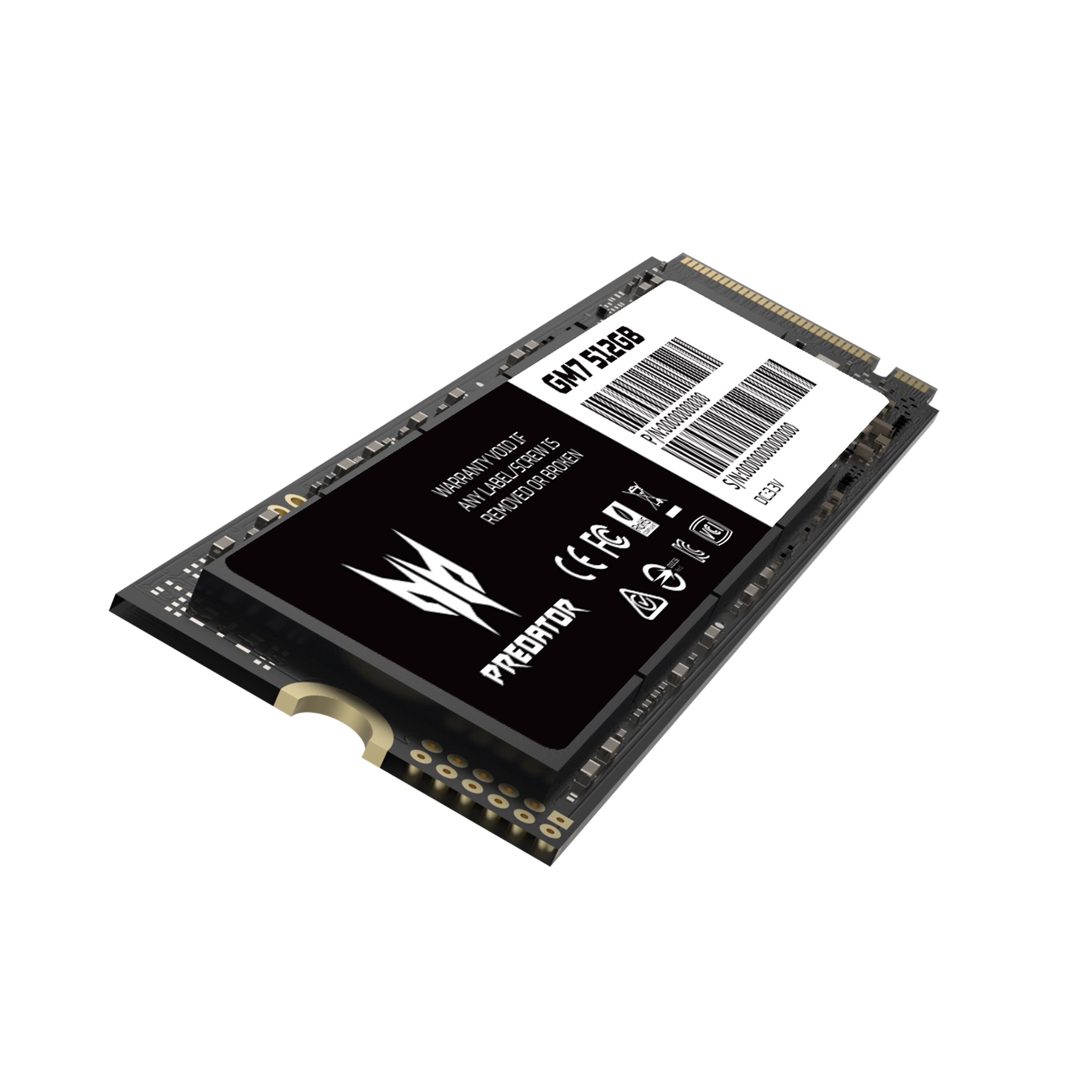 SSD NVMe PREDATOR GM7 512GB BL.9BWWR.117 - 