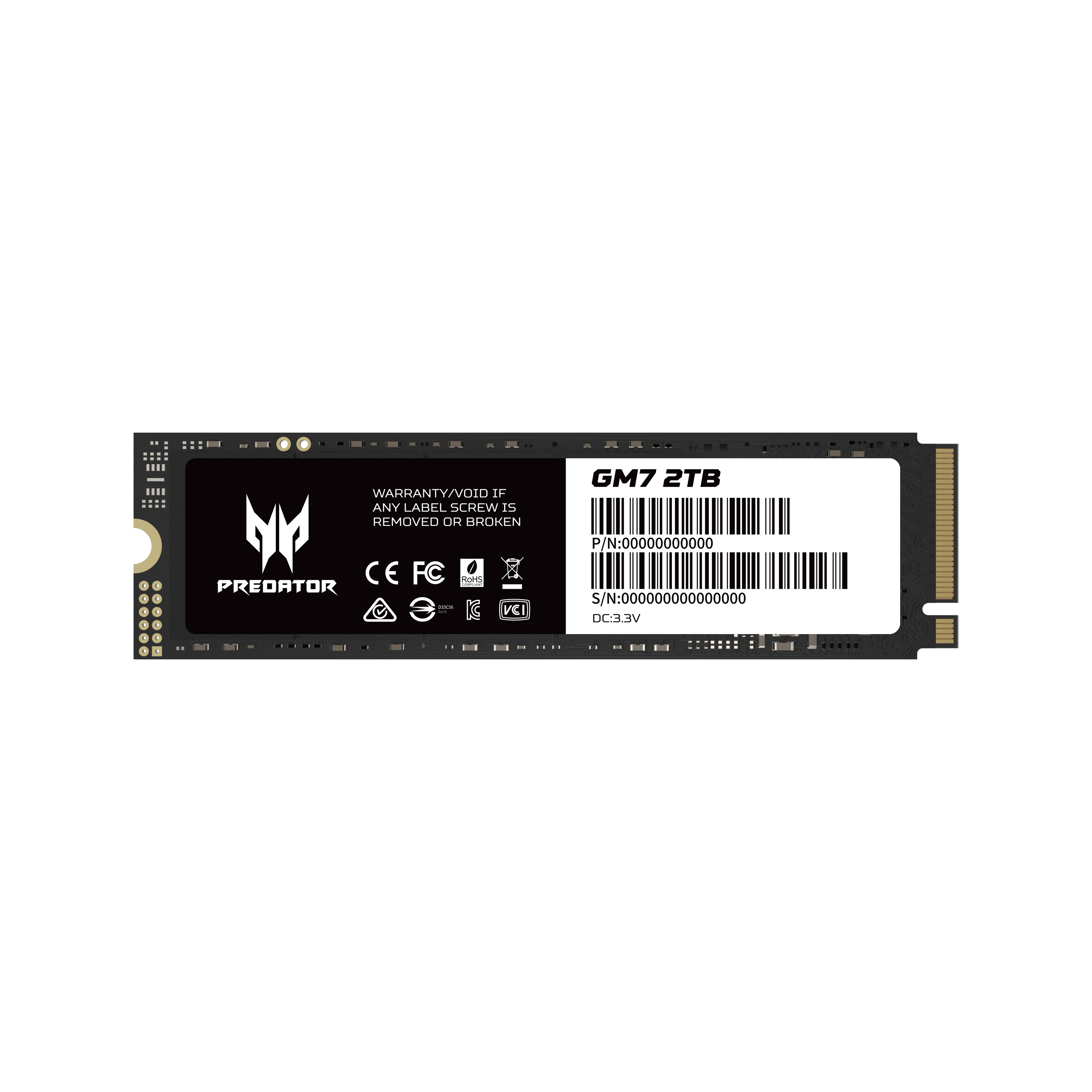 SSD NVMe PREDATOR GM7 2TB BL.9BWWR.119 - 