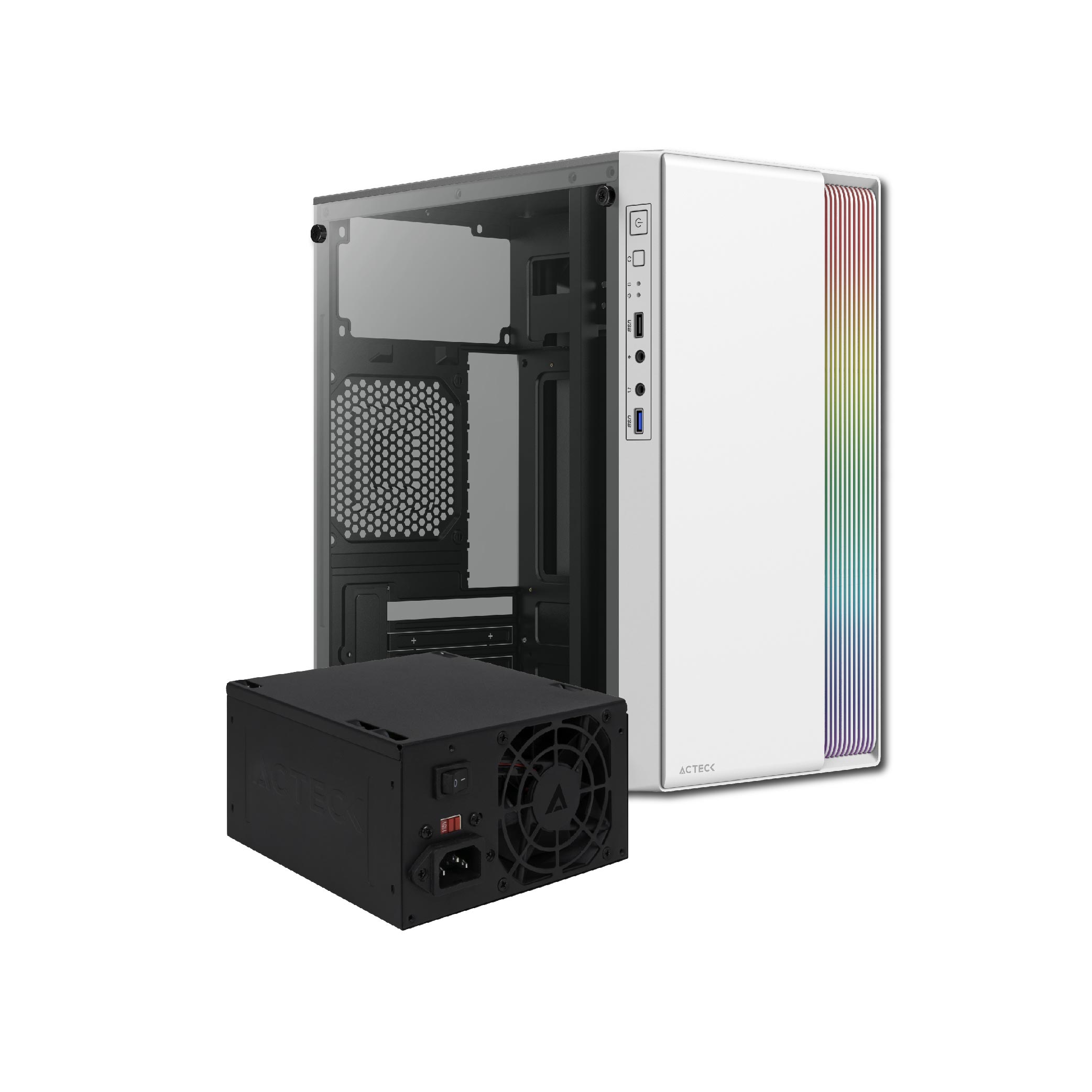 Gabinete micro Torre Fusión II GI440 Advanced Series - 