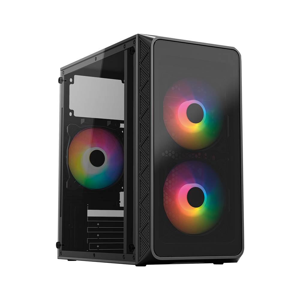 Gabinete Mini Torre Acteck DOOM PRO CRYSTAL GI730C - 