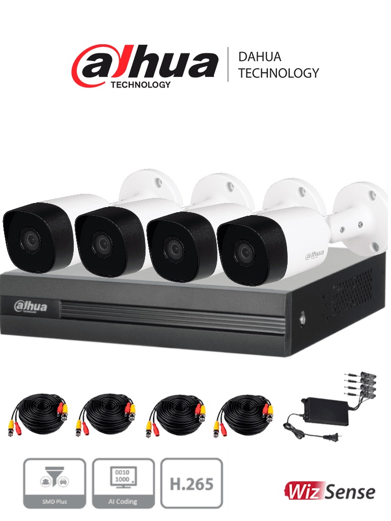 Ct Online Mx Kit De Videovigilancia Dahua Technology Cooper I