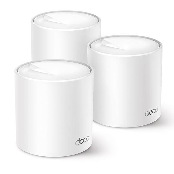 Routers Mesh TP-LINK DECO X50 PRO(3-PACK) - 2402 Mbit/s, Dual Band, 2.4 GHz / 5 GHz, Interno, 3, Blanco