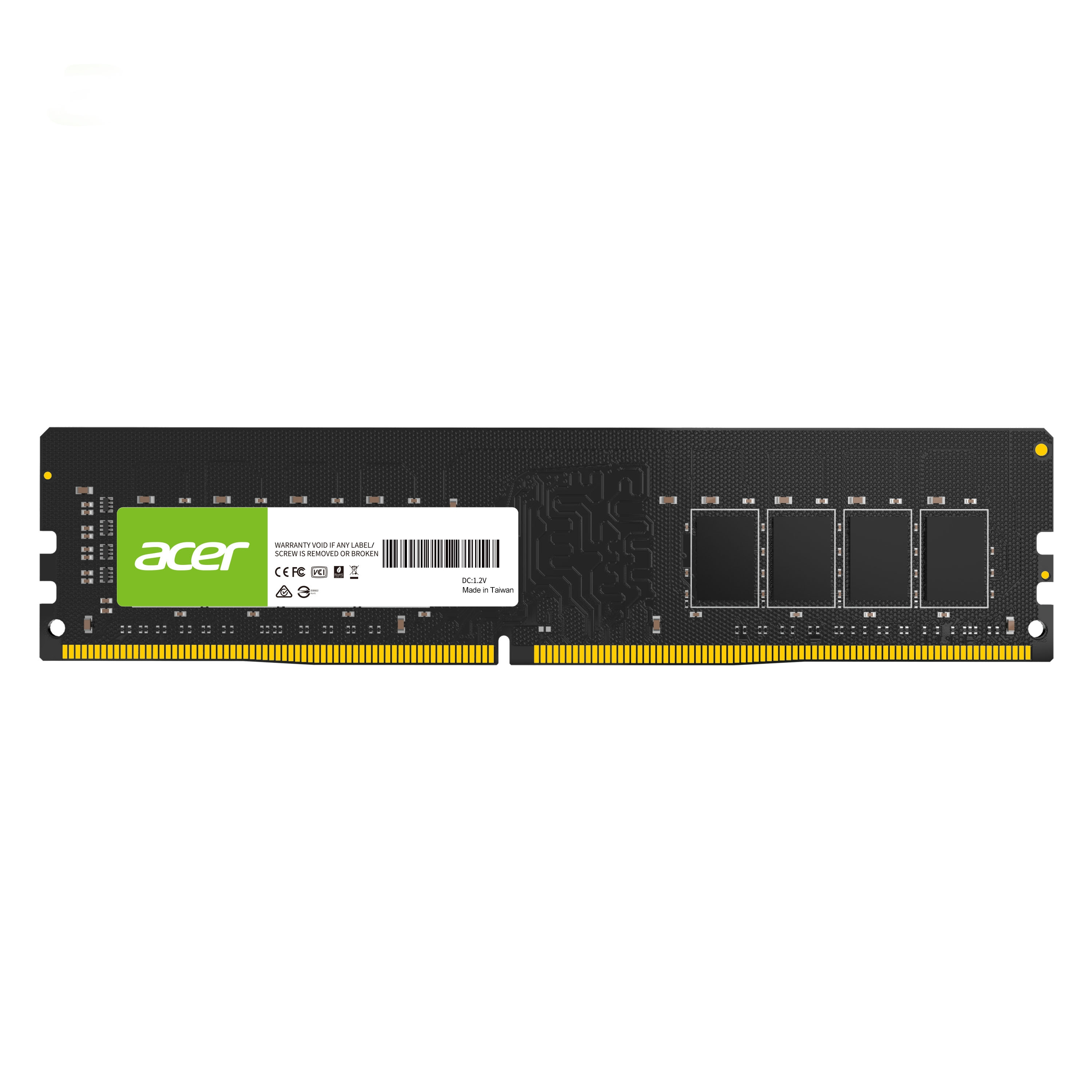 Memoria DDR4 ACER modelo UD100 de 16GB UDIMM 2666Mhz BL.9BWWA.226 - 