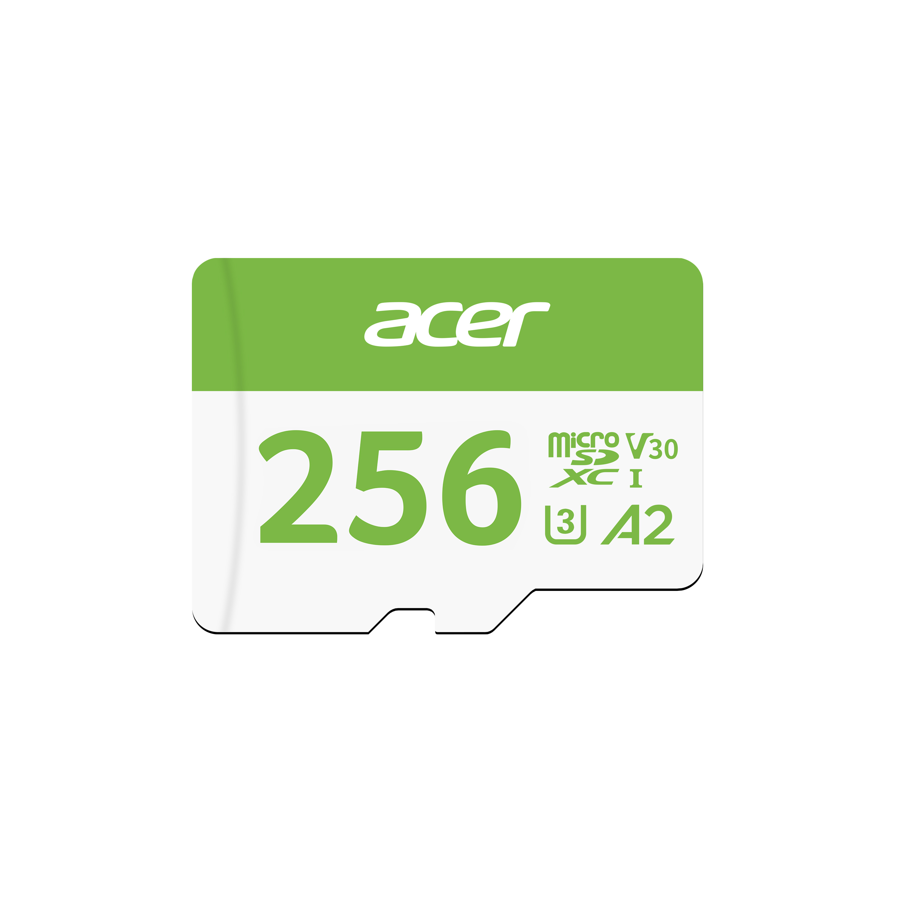 Memoria MicroSD ACER MSC300 256GB - 160MB/s UHS-I V30 BL.9BWWA.323 Clase 10 A2