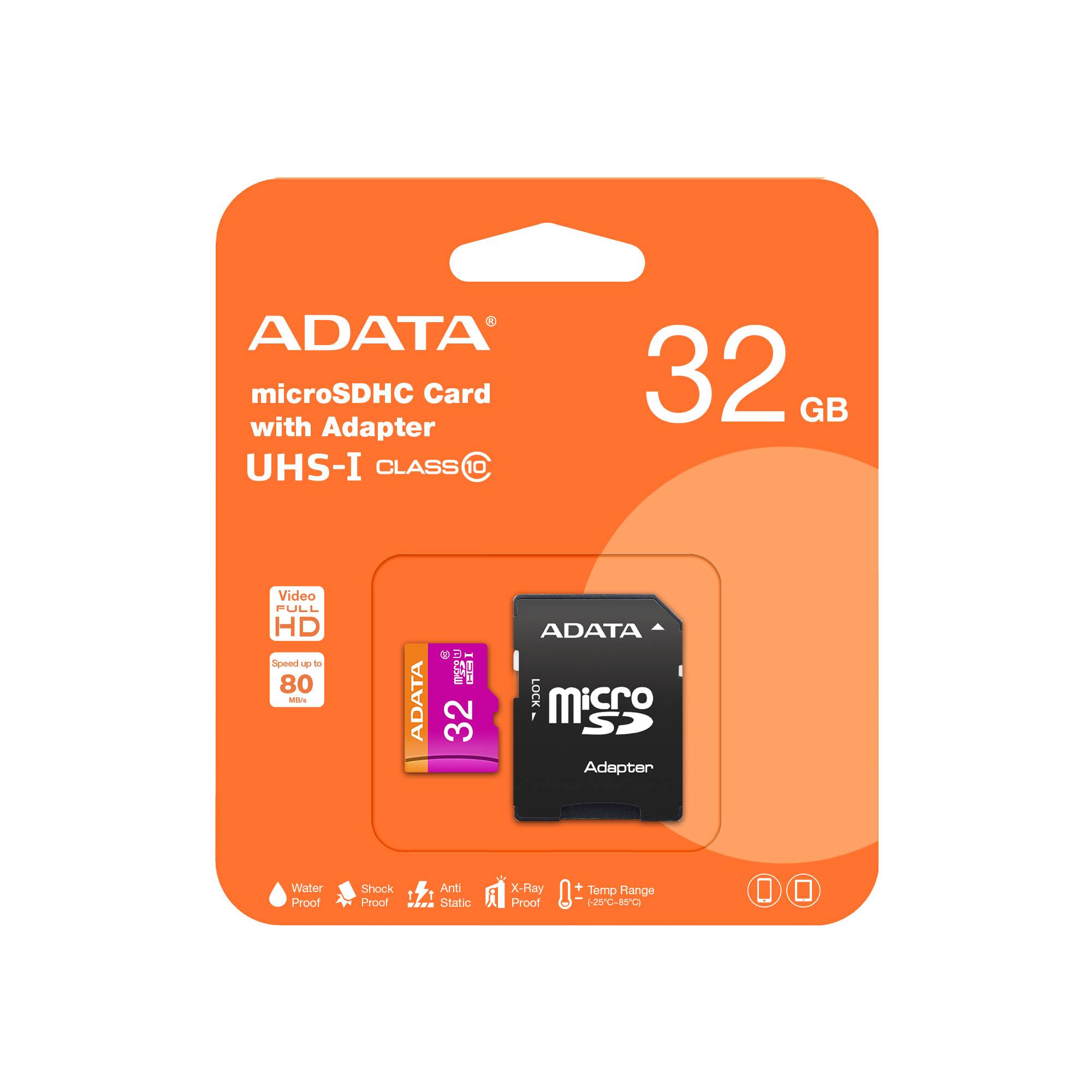 CT Online Mx Memoria SD ADATA UHS I U1 32GB Class 10 32 GB 30 MB S