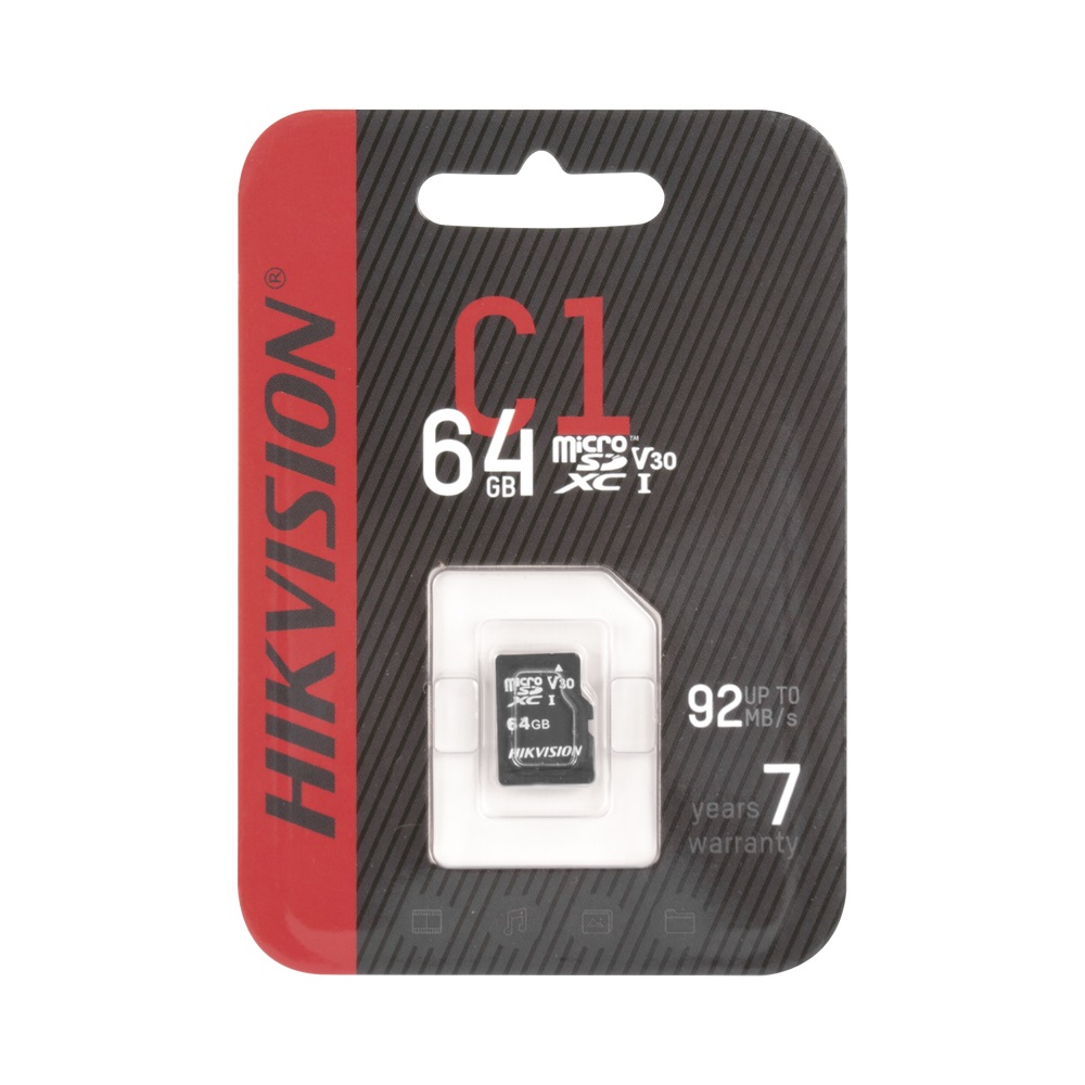 CT Online Mx Memoria MicroSDHC HIKVISION Hs Tf C1 64 GB 92 MB S 15