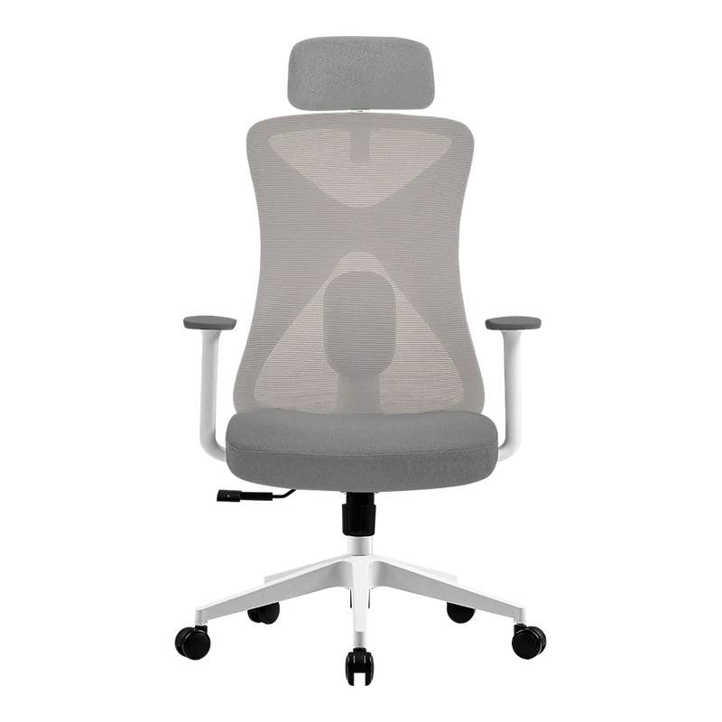 Silla FLOE PRO EC737  ACTECK  ELITE SERIES Silla de Oficina  Ergonómica - Ajuste lumbar, Reposa brazos Fijo, Color  Blanco. AC-937245