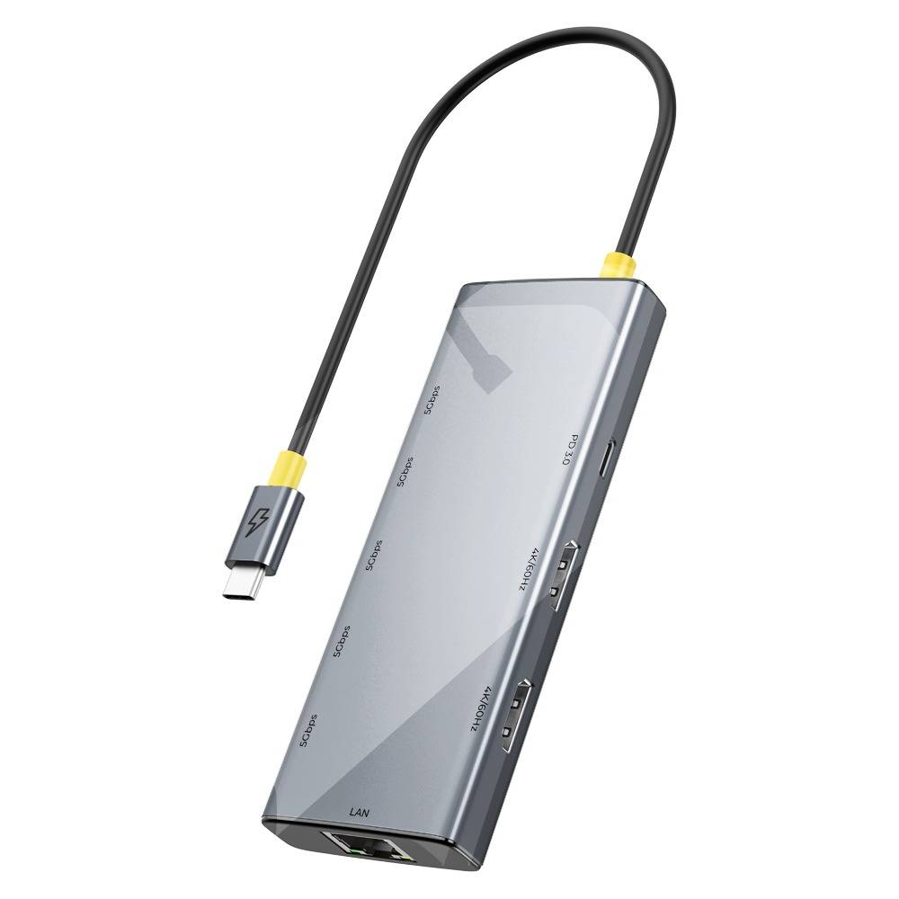 Hub USB 9 en 1 Nexus Dock PRO HN940 ACTECK  HUB  9 en 1 - 