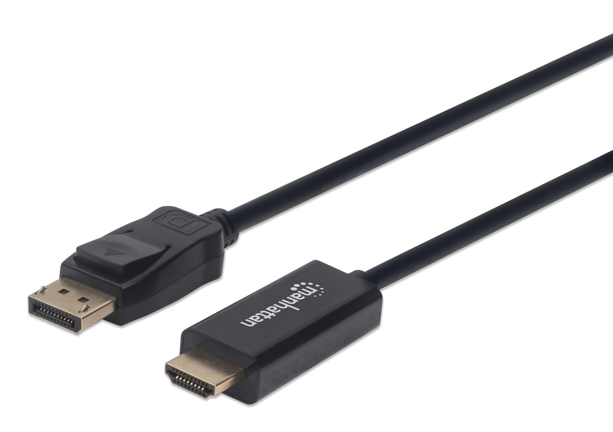 Cable Manhattan Displayport/hdmi M-m 1080p1m Color Negro