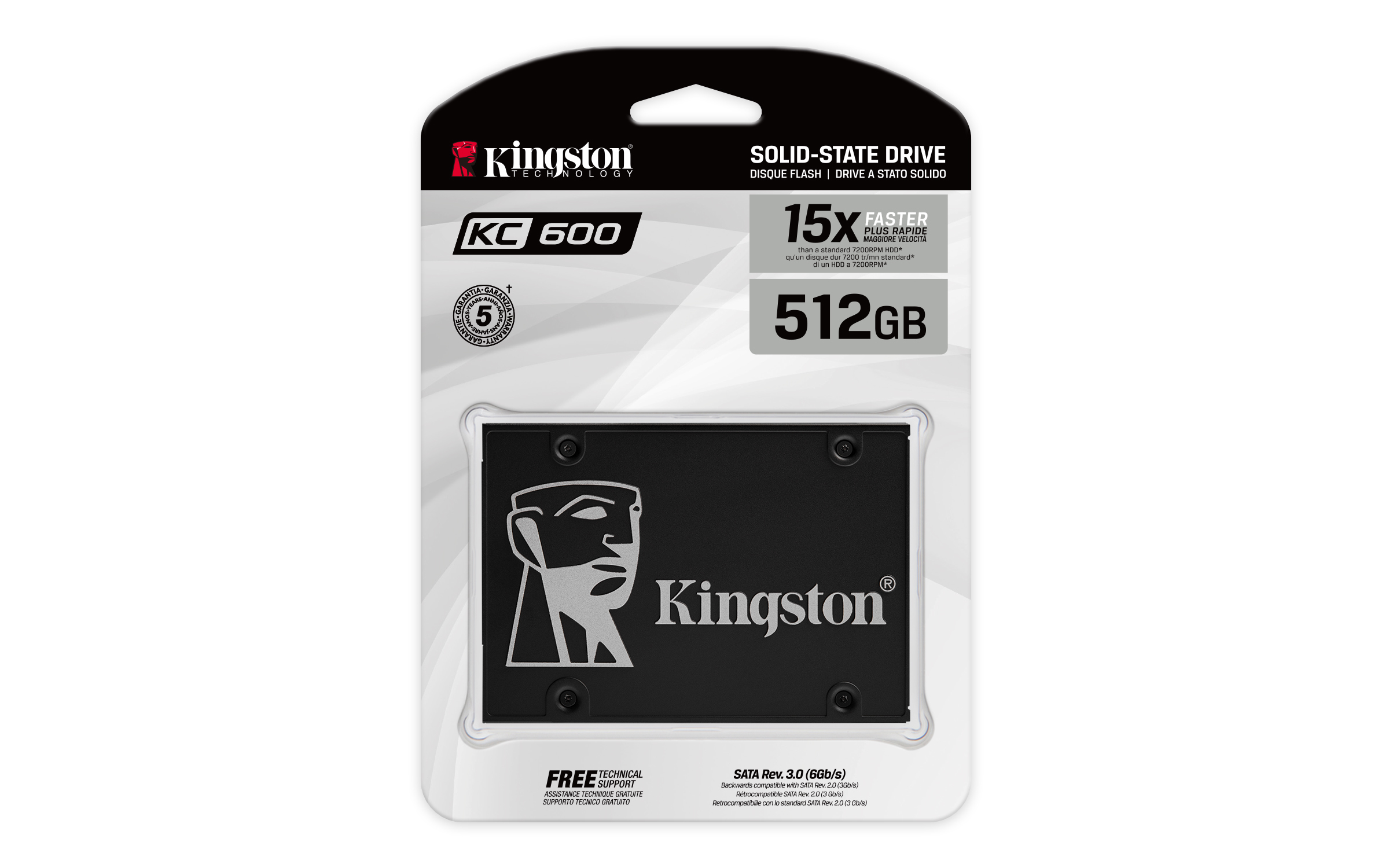 CT Online.mx | SSD KC600 2.5 KINGSTON 512GB SKC600/512G