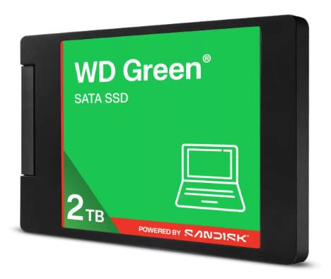 SSD SANDISK GREEN 2TB WDS200T5G0A 2.5 PULGADAS SATA