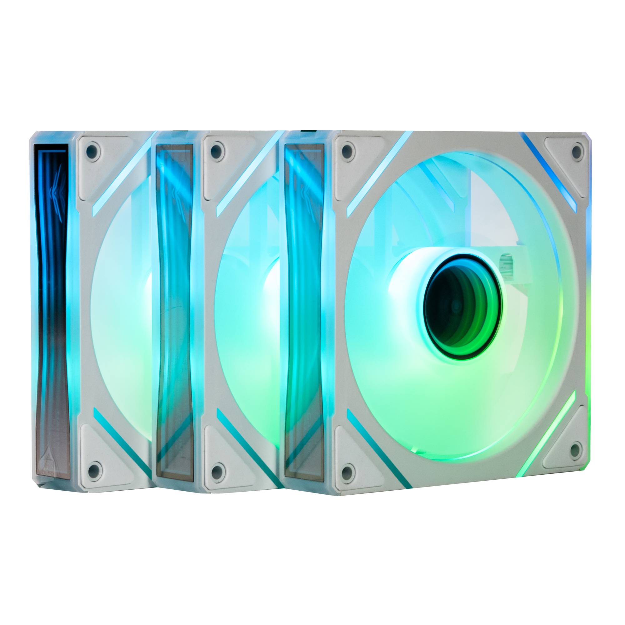 NACEB KIT 3 VENTILADORES ARGB NA-0650B