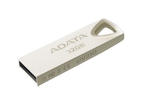 Memoria Adata 32gb Usb 2.0 Uv210 Metalica (auv210-32g-rgd)